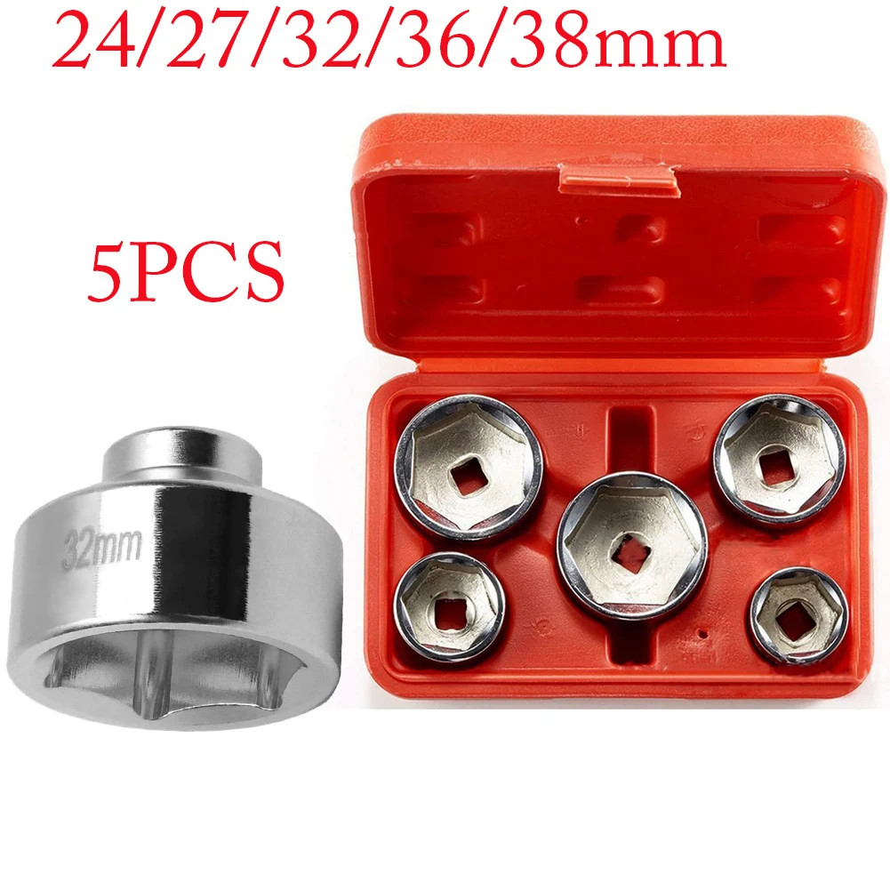 Oil Filter Wrench - 5 Buah Set Kunci Pas Tutup