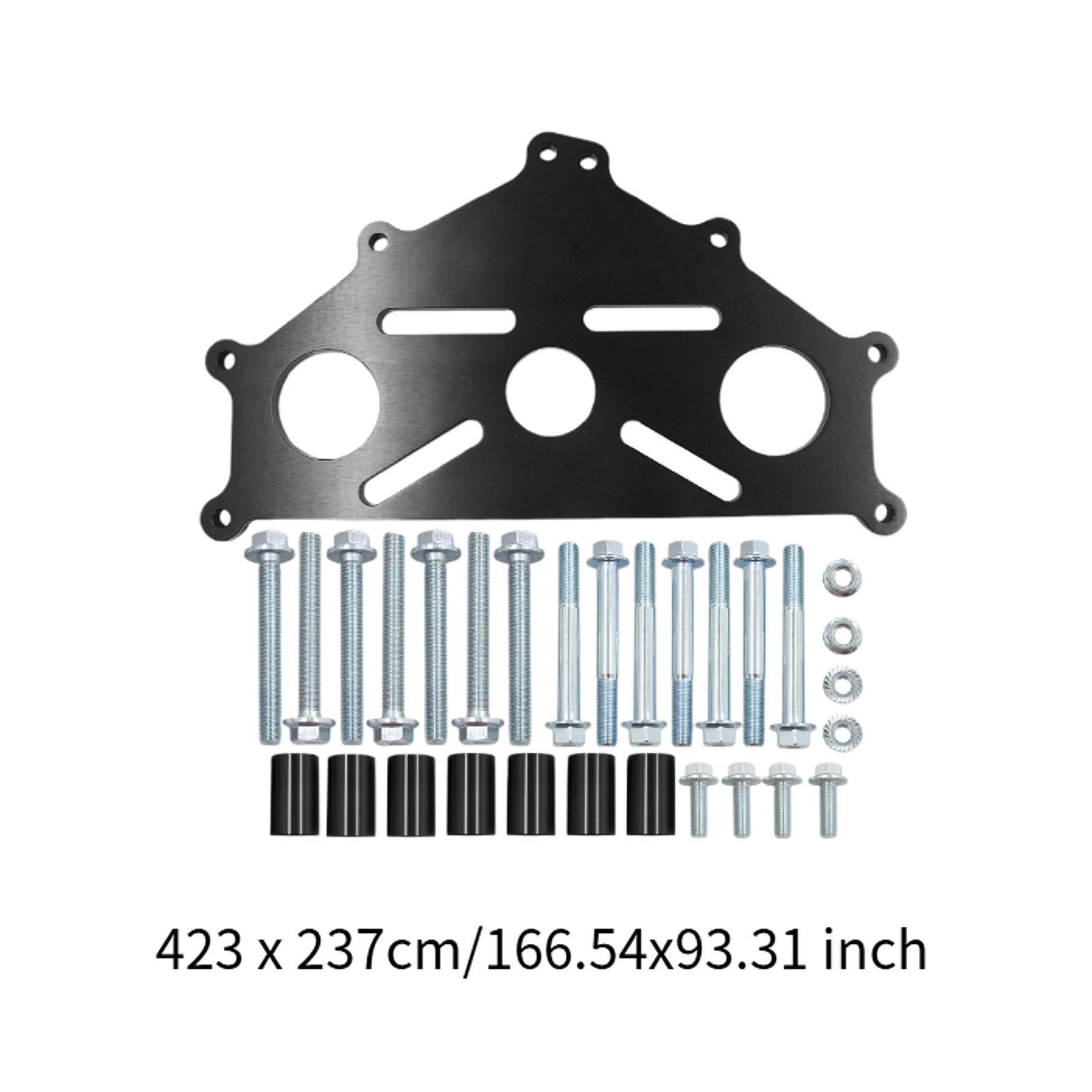 Engine Stand Heavy Duty - Pelat Adaptor Penyangga Mesin Multifungsi Praktis