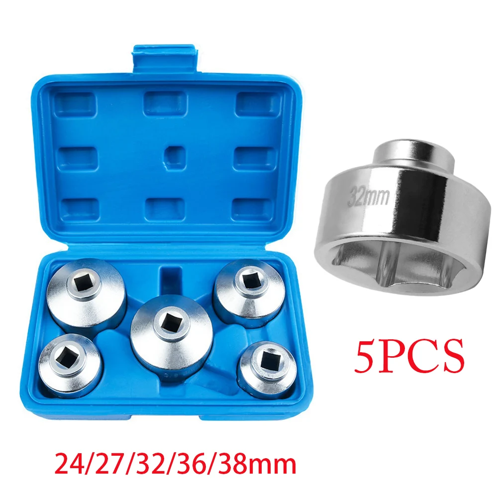 5 Buah Set Kunci Pas Tutup Fil - Oil Filter Wrench ulasan dan harga