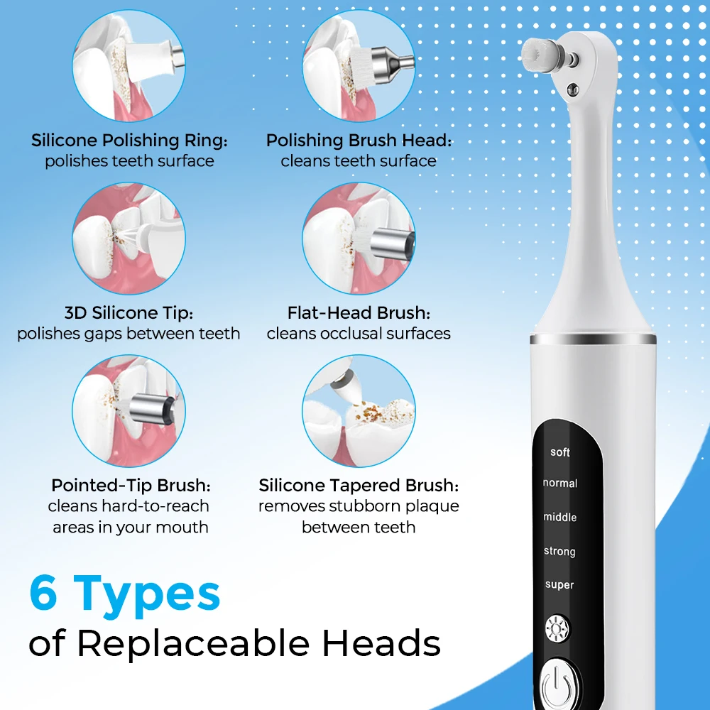 Pembersih Pemutih Gigi Elektri - Orbital Polisher Da ulasan dan harga