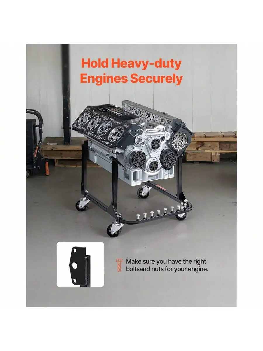 Dudukan Mesin, Kapasitas Beban - Engine Stand Heavy Duty ulasan dan harga