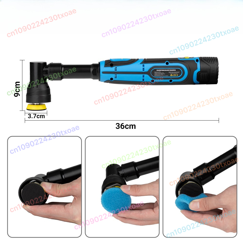 Pemoles Tanpa Kabel 12V Dual A - Orbital Polisher Da ulasan dan harga